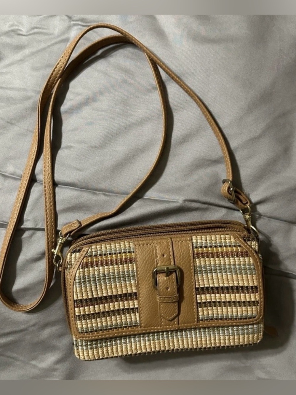 Woven Crossbody Bag